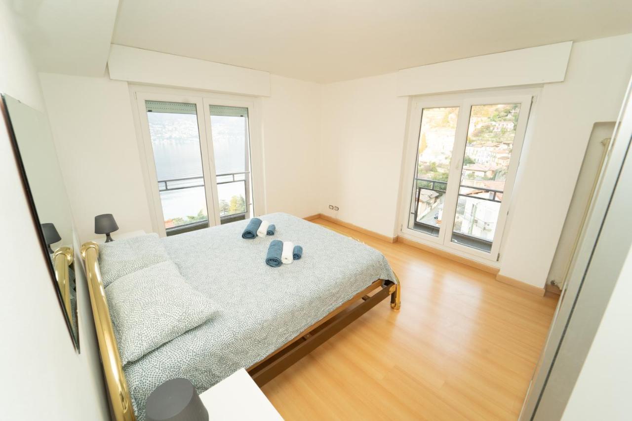 Spettacolare Loft Sul Lago Di Como Apartment เบลวิโอ ภายนอก รูปภาพ