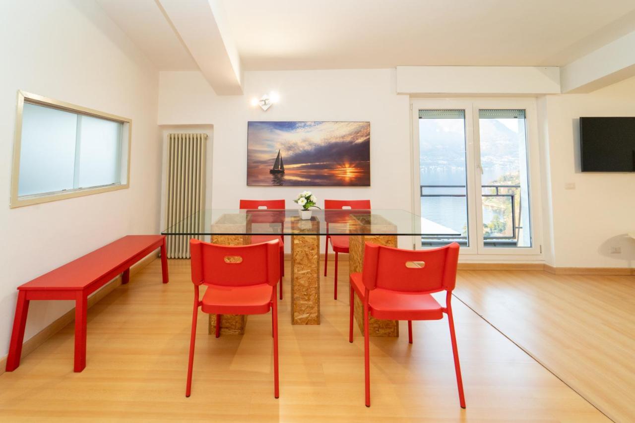 Spettacolare Loft Sul Lago Di Como Apartment เบลวิโอ ภายนอก รูปภาพ